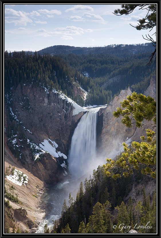 "Lower Falls"  The Lower Falls, Yellowstone National Park